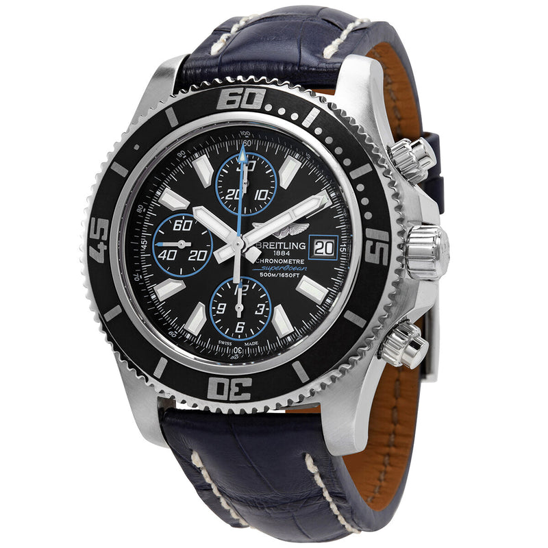 Breitling Superocean Chronograph Automatic Black Dial Men's Watch #A1334102/BA83-731P - Watches of America
