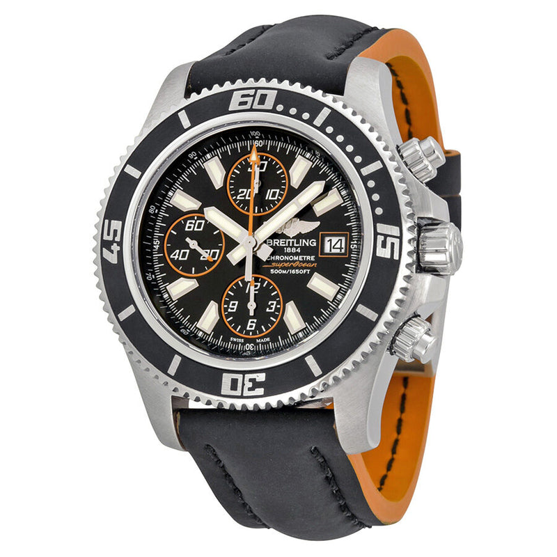 Breitling Superocean Chronograph II Black Dial Men's Watch A1334102-BA85BKOLT#A1334102-BA85-230X-A20BASA.1 - Watches of America