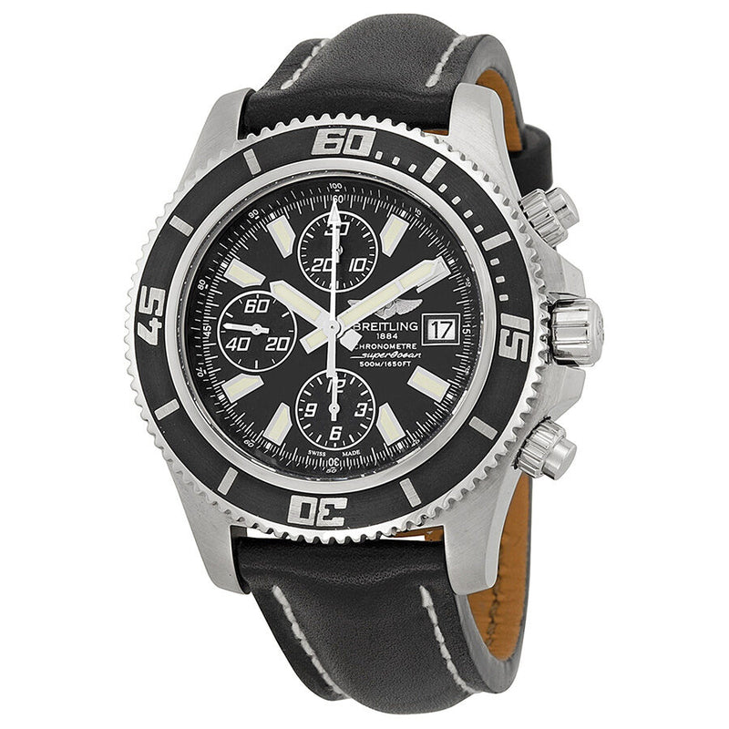 Breitling Superocean Chronograph II Black Dial Men's Watch #A1334102-BA84BKLT - Watches of America