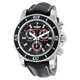 Breitling SuperOcean Chronograph M2000 Black Dial Stainless Steel Men's Watch A73310A8-BB72BKLT#A73310A8-BB72-441X-A20BA.1 - Watches of America