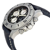 Breitling Superocean Chronograph Steelfish Automatic Black Dial Black Leather Men's Watch A13341C3-BD19BKLT #A13341C3-BD19-435X-A20BASA.1 - Watches of America #2