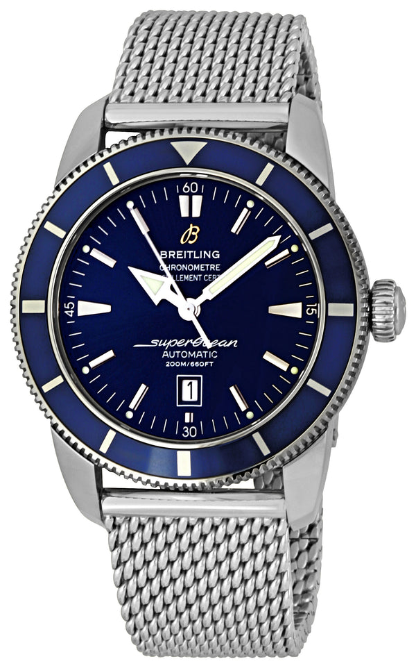 Breitling Superocean Heritage 46 Blue Dial Men's Watch A1732016-C734SS#A1732016-C734-152A - Watches of America