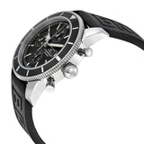 Breitling Superocean Heritage Automatic Chronograph Black Dial Black Rubber Men's Watch A1332024-B908BKPD3 #A1332024-B908-155S-A20D.2 - Watches of America #2