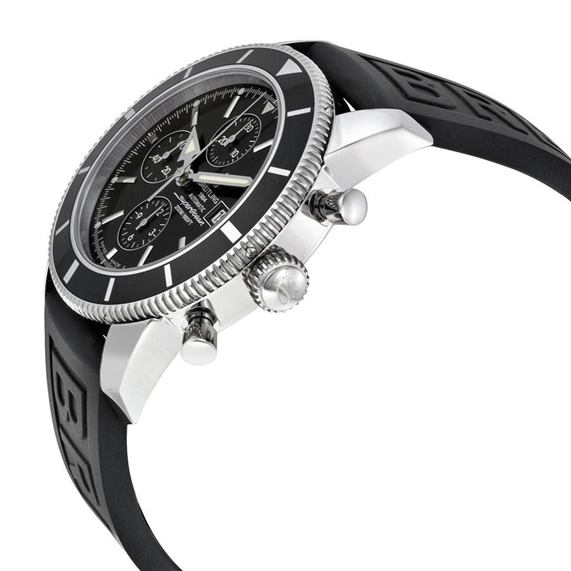 Breitling Superocean Heritage Automatic Chronograph Black Dial Black Rubber Men's Watch A1332024-B908BKPD3 #A1332024-B908-155S-A20D.2 - Watches of America #2