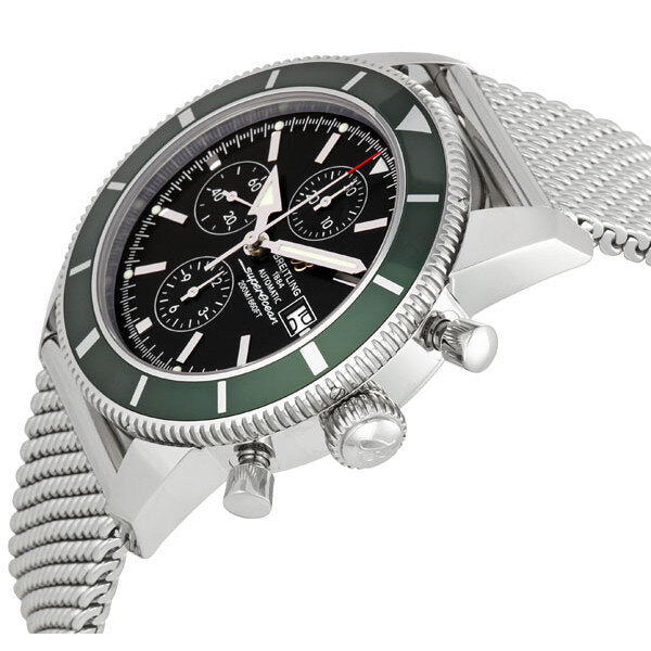 Breitling Superocean Heritage Black Dial Men's Chronograph Watch A13320Q4-B908 #A13320Q4/B908SS - Watches of America #2