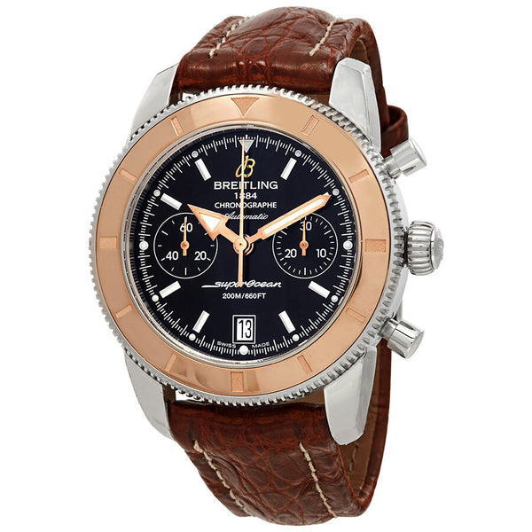 Breitling Superocean Heritage Chronograph Automatic Black Dial Men's Watch #U2337012/BB81BRCT - Watches of America