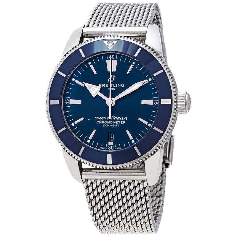 Breitling Superocean Heritage II Automatic Chronometer 44 mm Blue Dial Men's Watch #AB2030161C1A1 - Watches of America