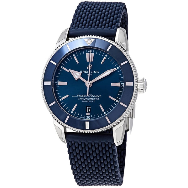 Breitling Superocean Heritage II Automatic Chronometer Blue Dial 44 mm Men's Watch #AB2030161C1S1 - Watches of America