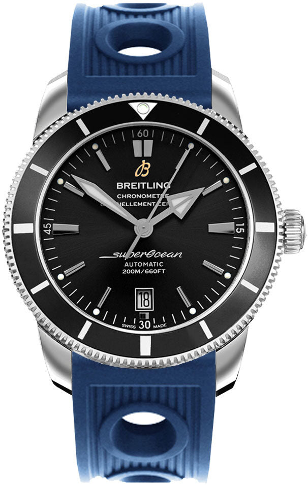Breitling Superocean Heritage II Automatic Men's Blue Ocean Racer Watch #AB202012/BF74-205S - Watches of America