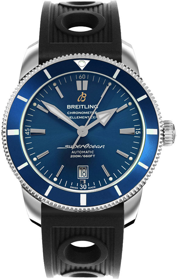 Breitling Superocean Heritage II Blue Dial Men's Ocean Racer Watch #AB202016/C961-201S - Watches of America