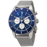 Breitling Superocean Heritage II Chronograph Automatic Chronometer Blue Dial Men's Watch #AB0162161C1A1 - Watches of America