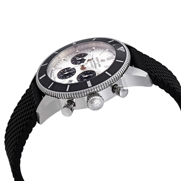 Breitling Superocean Heritage II Chronograph Automatic Chronometer Silver Dial Men's Watch #AB0162121G1S1 - Watches of America #2