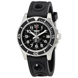 Breitling Superocean II 36 Black Dial Watch A17312C9/BD91BKORT#A17312C9-BD91-231S-A16S.1 - Watches of America