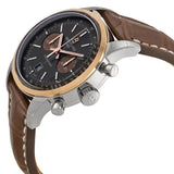 Breitling Transocean Chrono 38 Black Dial Brown leather Unisex Watch U4131012-Q600BRCT#U4131012-Q600-724P-A18BA.1 - Watches of America #2