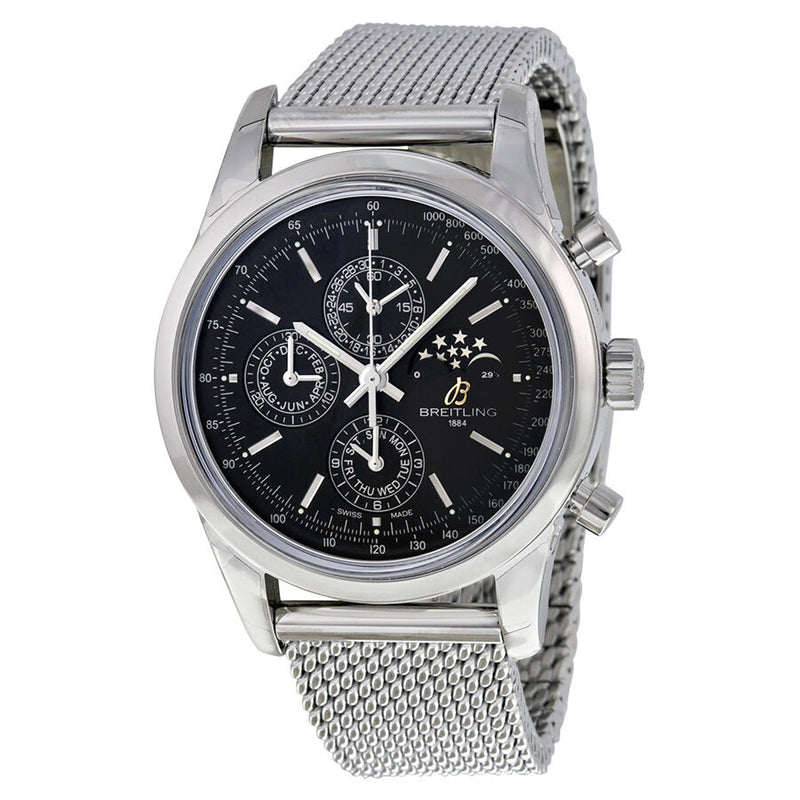 Breitling Transocean Chronograph II Moonphase Automatic Black Dial Men's Watch A1931012-BB68#A1931012-BB68-154A - Watches of America