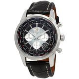 Breitling Transocean Chronograph Unitime Black Dial Automatic Men's Watch #AB0510U4-BB62BKCT - Watches of America