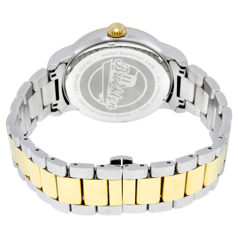Brooklyn Livingston Classic Swiss Quartz Silver Dial Men's Watch #101-M71122 - Watches of America #3