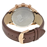 Brooklyn Watch Co. Fulton Silver Dial Brown Leather Swiss Quartz Men's Watch #FL-RG-SV-BR - Watches of America #3