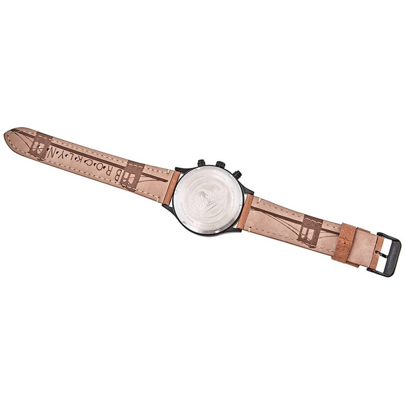 Brooklyn Watch Co. Bedford Brownstone II Quartz Black Dial Men's Watch #307-BLK-3 - Watches of America #7