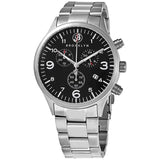 Brooklyn Watch Co. Bedford Brownstone Quartz Black Dial Men's Watch #308-BLK-3 - Watches of America