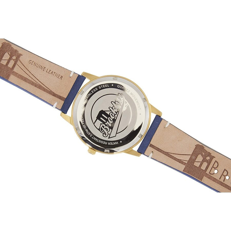 Brooklyn Watch Co. BoCoCa Quartz Blue Dial Men's Watch #8763Q2 - Watches of America #6
