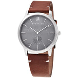 Brooklyn Watch Co. BoCoCa Quartz Grey Dial Men's Watch #8763Q3 - Watches of America