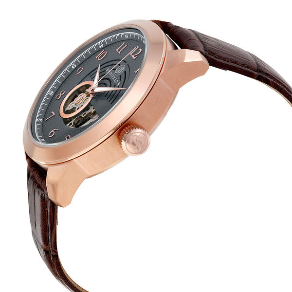 Brooklyn Watch Co. Carlton Skeleton Automatic Grey Dial Men's Watch #203-M3831 - Watches of America #2