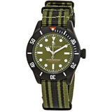 Brooklyn Watch Co. Black Eyed Pea Green Dial Men's Watch #306-H-08-BB-NSGRN - Watches of America