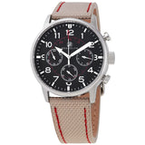 Brooklyn Watch Co. Greenpoint Quartz Black Dial Men's Watch #8125Q1 - Watches of America