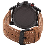 Brooklyn Watch Co. Stuyvesant Quartz Black Dial Men's Watch #BW-8128-BQ-01-LBRW - Watches of America #3
