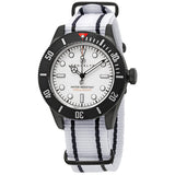 Brooklyn Watch Co. Black Eyed Pea White Dial Men's Watch #306-F-02-BB-NSWH - Watches of America