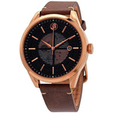Brooklyn Watch Co. Wyckoff Automatic Black Dial Men's Watch #8353A3 - Watches of America