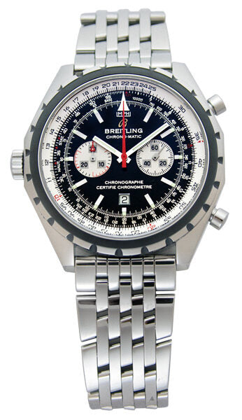 Breitling Navitimer Chronomatic Men's Watch A4136012-B765SS#A4136012-B765-433A - Watches of America