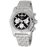 Breitling Chronomat 44 Black Dial Men's Watch AB011012-B967SS#AB011012-B967-375A - Watches of America
