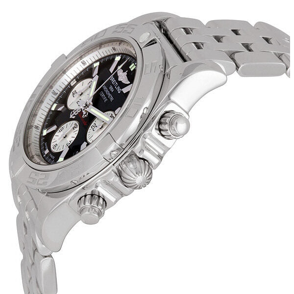 Breitling Chronomat 44 Black Dial Men's Watch AB011012-B967SS #AB011012-B967-375A - Watches of America #2