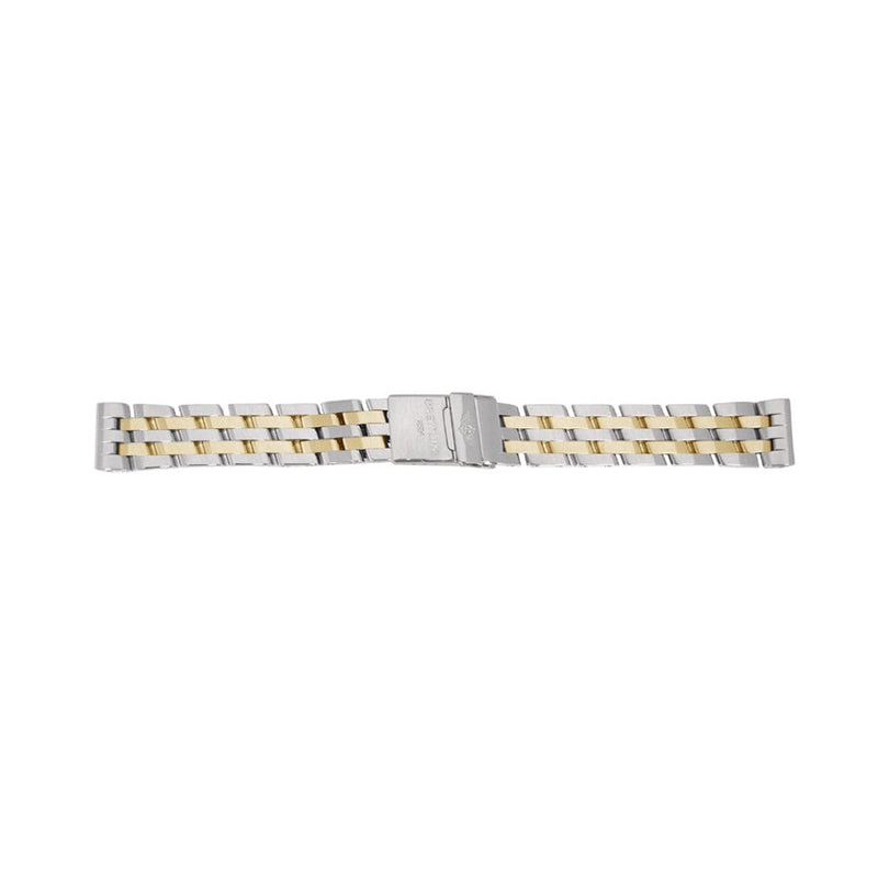 Breitling Cockpit Lady Two Tone Stainless Bracelet Stainless Steel Deployant Buckle 16-14mm#357D/372D - Watches of America