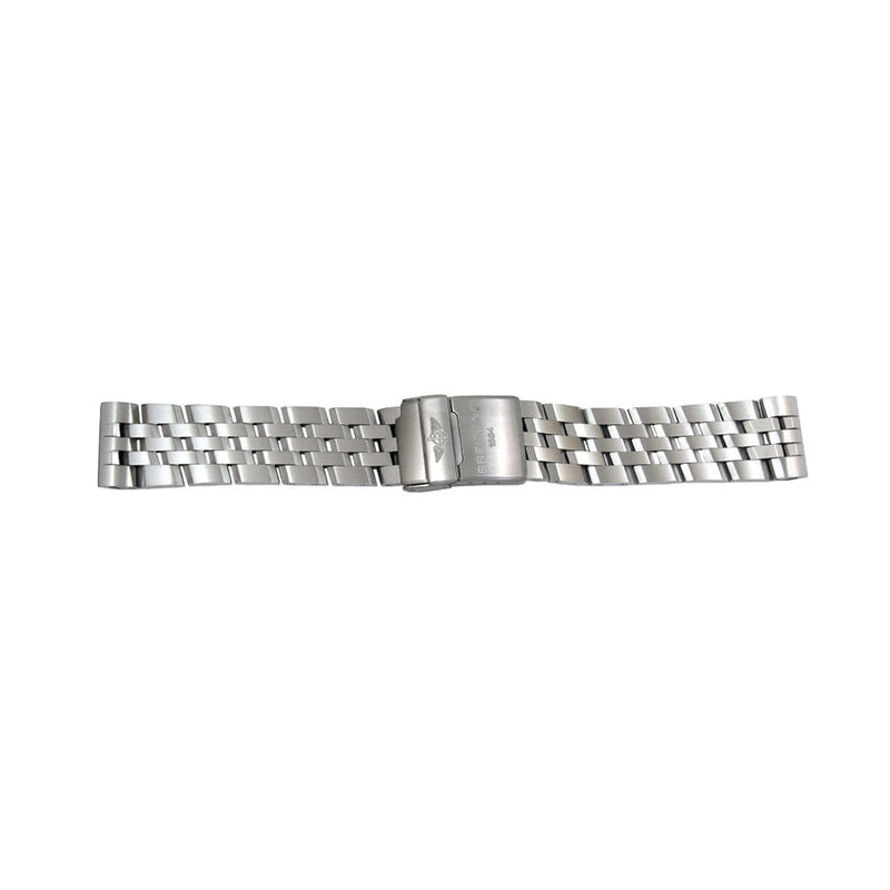 Breitling Professional Co-Pilot Bracelet Stainless Steel Deployant Buckle 22-20mm#369A/371A - Watches of America