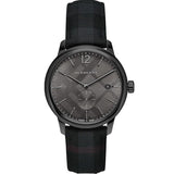 Burberry Men’s Swiss Made Leather Strap Black Dial Men's Watch  BU10010 - Watches of America