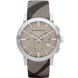 Burberry Men’s Swiss Made Leather Strap Light Brown Dial Men's Watch  BU9358 - Watches of America