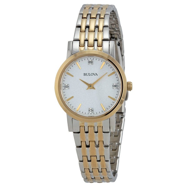 Bulova Casual Diamonds Ladies Watch #98P115 - Watches of America