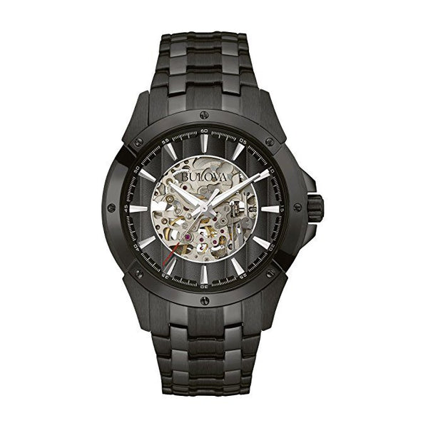 Bulova Classic Automatic Silver Dial Men's Watch #98A147 - Watches of America