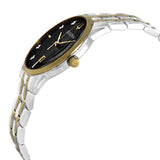 Bulova Classic Quartz Diamond Black Dial Men's Watch #98D165 - Watches of America #2