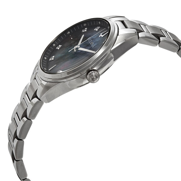 Bulova Classic Sutton Quartz Diamond Ladies Watch #96P198 - Watches of America #2