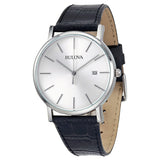 Bulova Corporate Silver Dial Men's Watch #96B104 - Watches of America