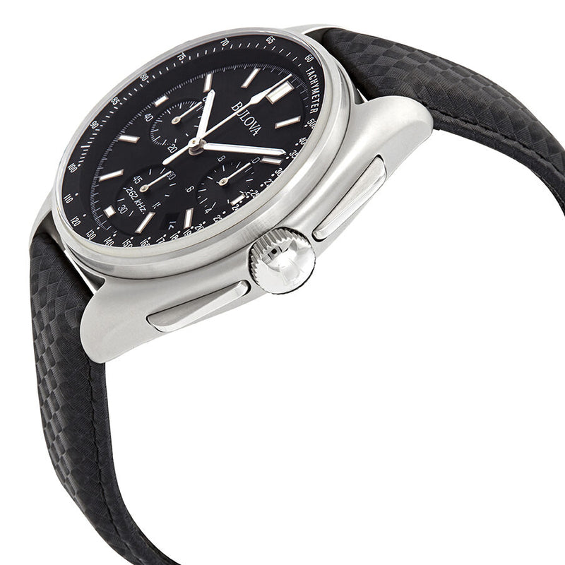 Bulova Special Edition Moon Apollo Lunar Pilot Chronograph Black Dial Men's Watch #96B251 - Watches of America #3