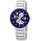 Bulova Modern Automatic Blue Dial Men's Watch #96A204 - Watches of America