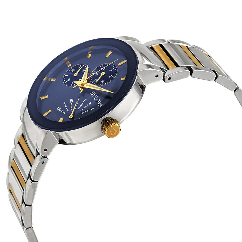 Bulova Modern Blue Dial Men's Watch #98C123 - Watches of America #2