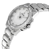 Bulova Mother of Pearl Diamond Dial Stainless Steel Ladies Watch #96P144 - Watches of America #2