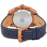 Bulova Precisionist Chronograph Quartz Blue Dial Men's Watch #97B186 - Watches of America #3