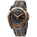 Bulova Precisionist Diamond Black Dial Men's Watch #98D149 - Watches of America
